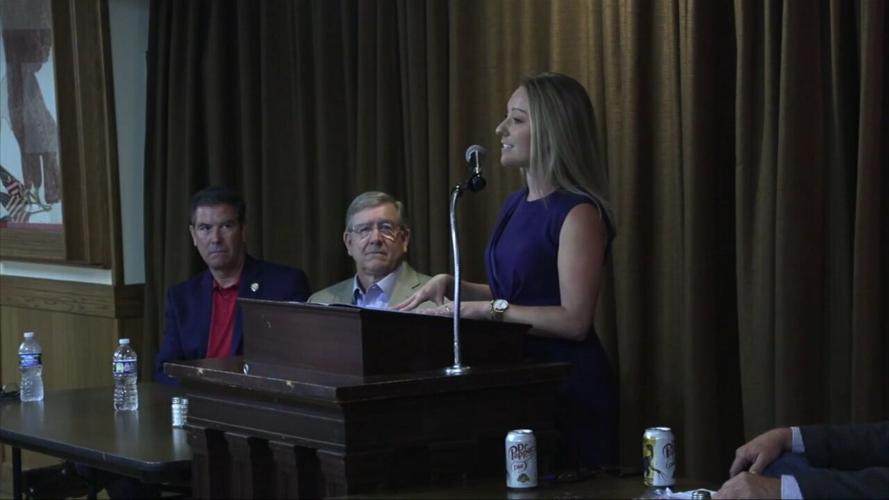 Susan Manchester discusses pro-life policies at Allen County Republican Luncheon