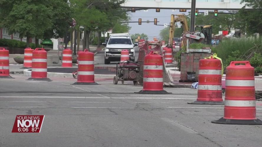 Market Street closed east of the Roundabout Project for a few days