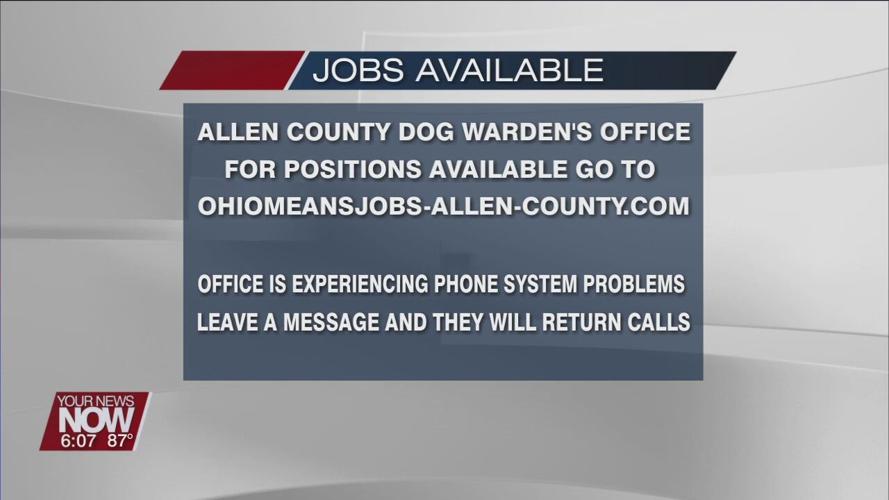 Allen County Dog Warden to increase staff wages to retain current employees and attract new employees
