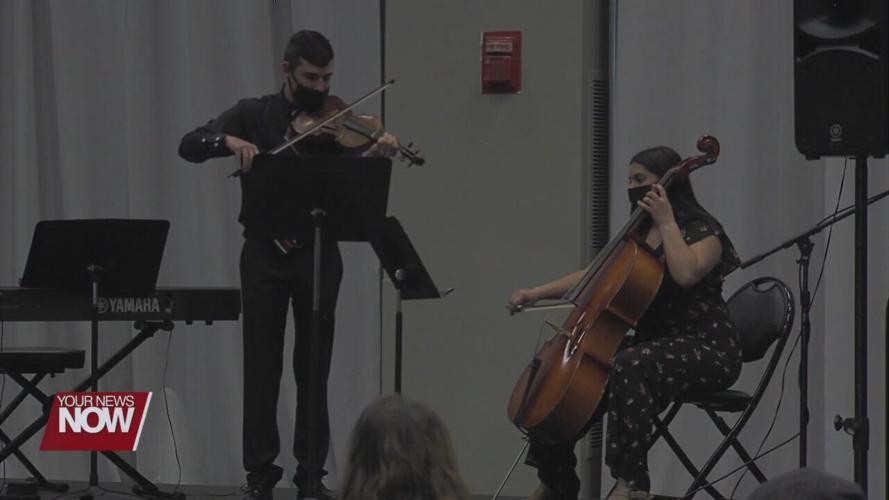 Lima Senior High School honoring arts students