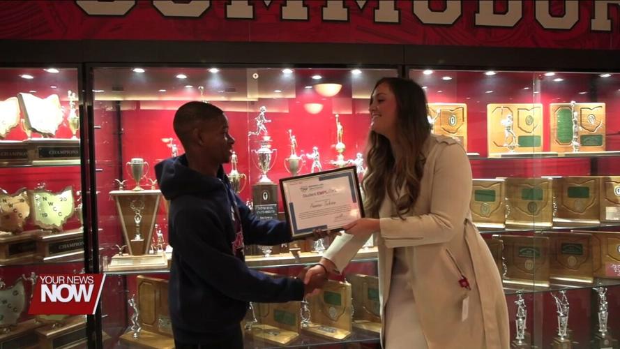 Amarion Jackson named November 2024 Student Employee of the Month by OhioMeansJobs Allen County