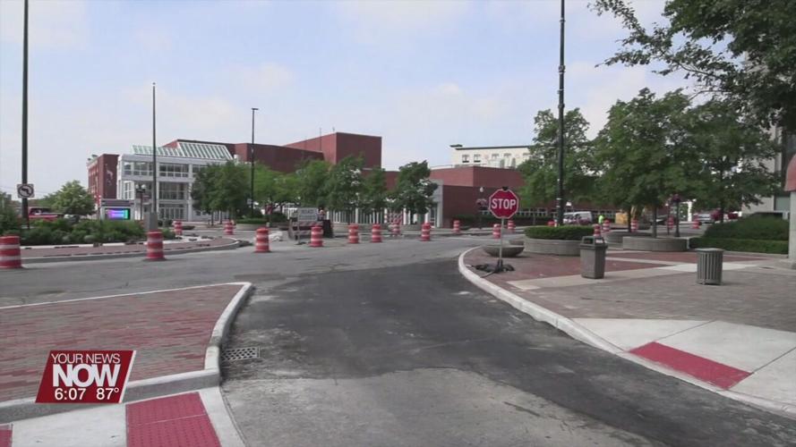 Market Street closed east of the Roundabout Project for a few days