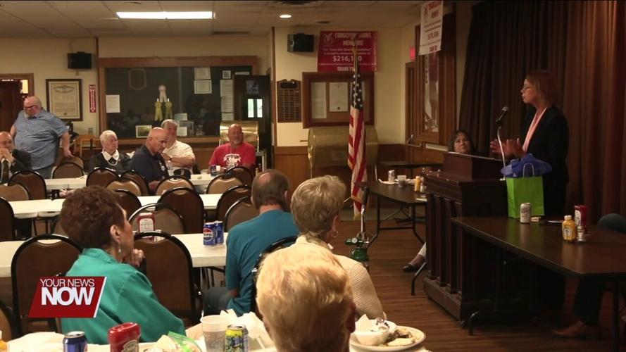 Justice Kennedy speaks on court reform at Allen County Republican Luncheon