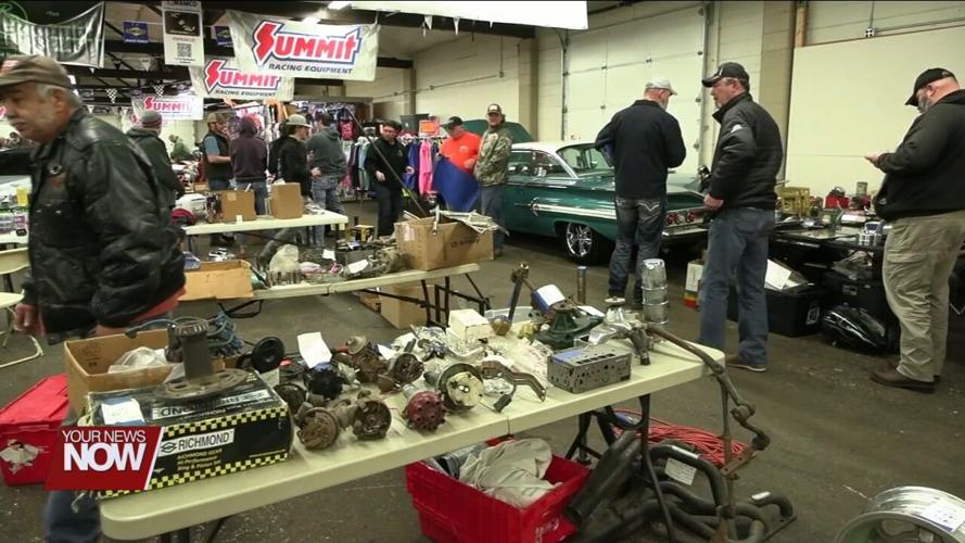 Hundreds of vendors come to Allen Co. Fairgrounds for Ohio's biggest single day auto swap meet