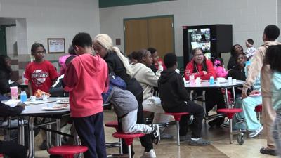 Unity Elementary celebrates schoolwide family bingo night after Valentine's team effort