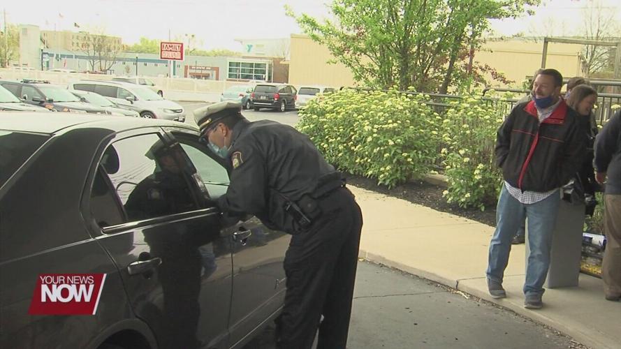 Allen County Children Services and Lima Police Department hold cookout