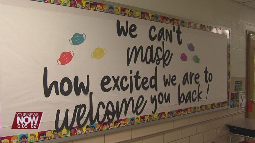 A smooth first day back for Elida Elementary School