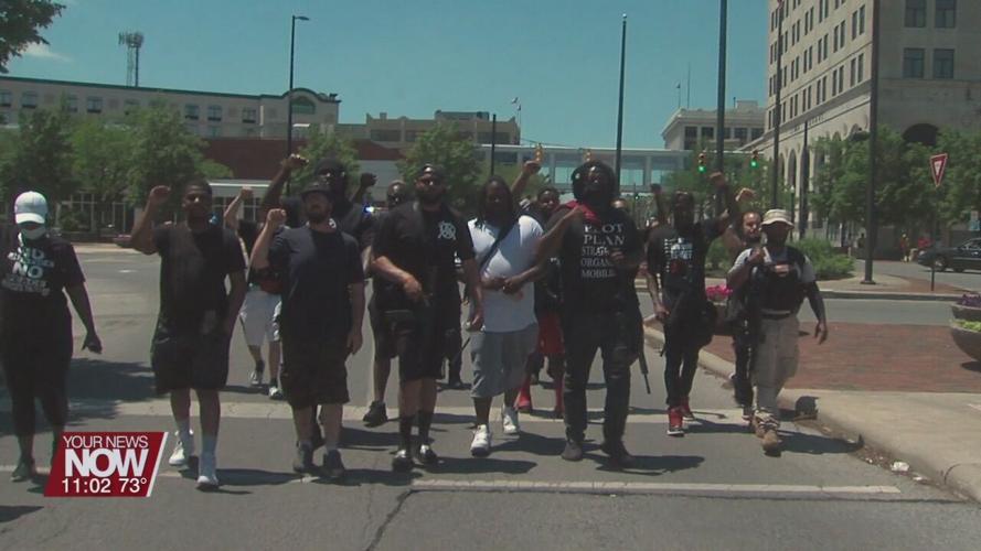 Young members of the community are to thank for another peaceful protest in Lima