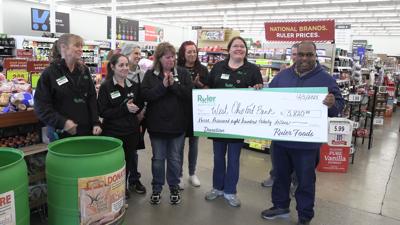 Ruler Foods Donates $3,820 to West Ohio Food Bank