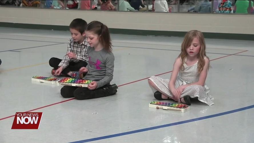 Students from Liberty Arts Magnet present their "Spring Spotlight Open House"