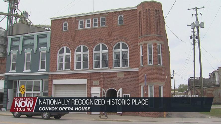 Convoy Opera House recognized nationally as a historic place