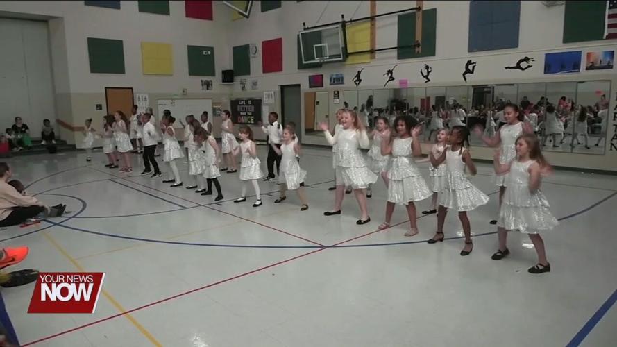 Students from Liberty Arts Magnet present their "Spring Spotlight Open House"