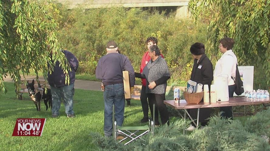 Lima Sister Cities Association hold Walk-A-Thon at Japanese garden