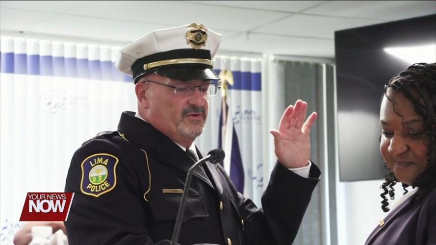 Chief Angel Cortes of the Lima Police Department recognized by Lima City Council as he nears retirement