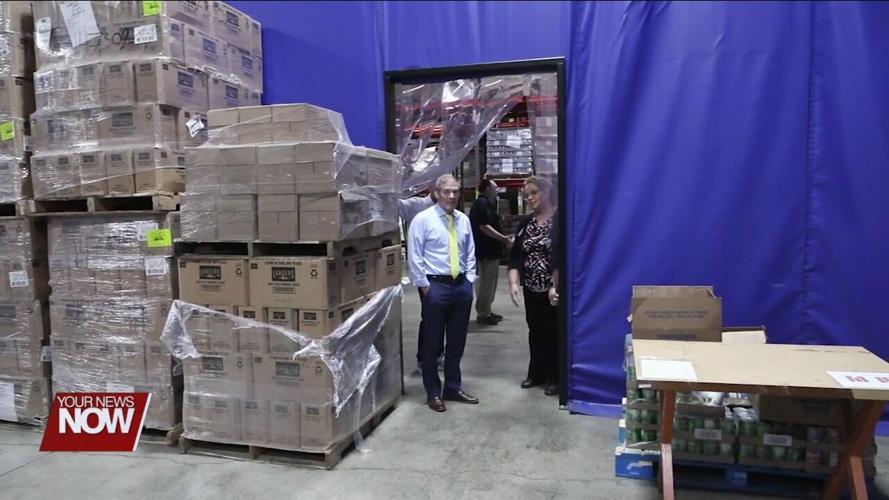 Funding is hot topic as Congressman Jim Jordan tours West Ohio Food Bank