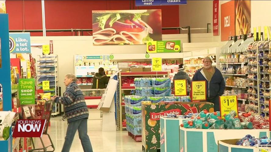 Shoppers are stocking up on food and supplies ahead of winter storm