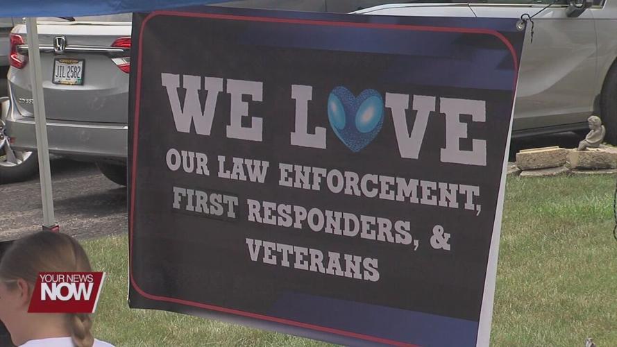 8-year-old raises $600 for local first responders in one day
