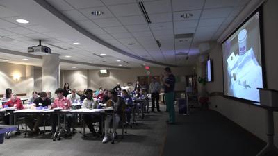 Hands-on neuro and trauma night inspires future surgeons in Lima