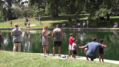 Fishing Derby hooks families on outdoor fun in Faurot Park