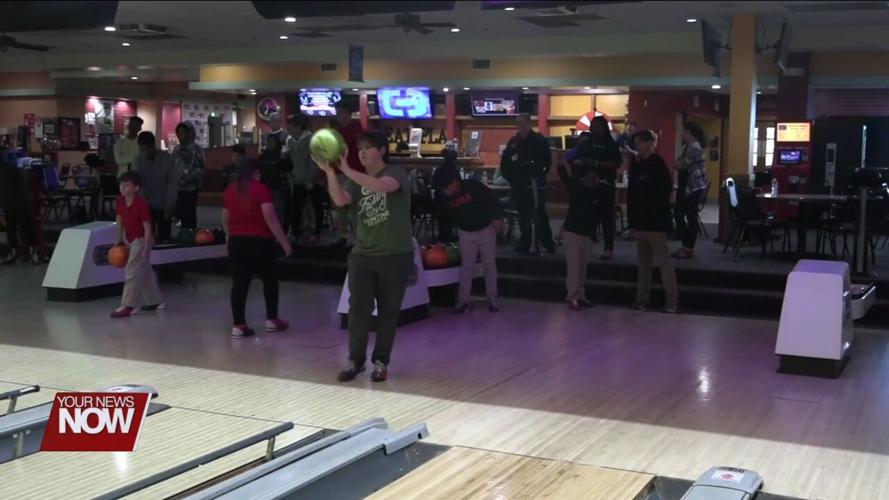 Lima City Schools' Sparty Friends visit Westgate Entertainment Center for Year-End Bowling Field Trip