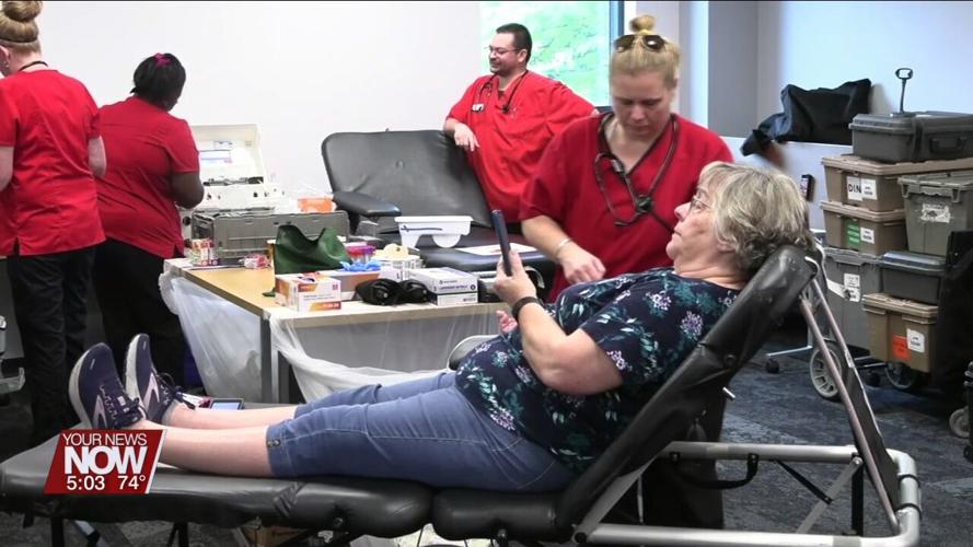 Ohio State Lima teams up with the American Red Cross for a blood drive