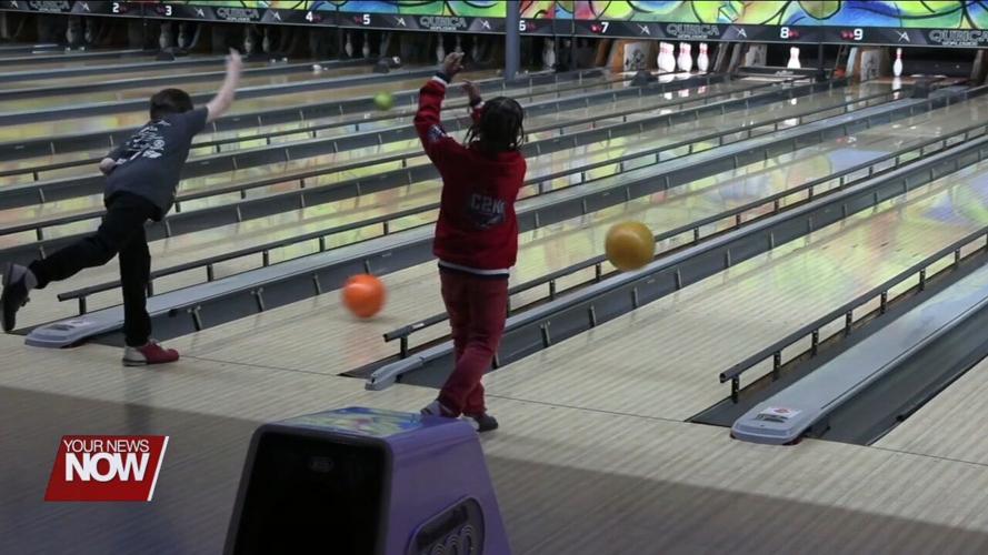 Lima City Schools' Sparty Friends visit Westgate Entertainment Center for Year-End Bowling Field Trip