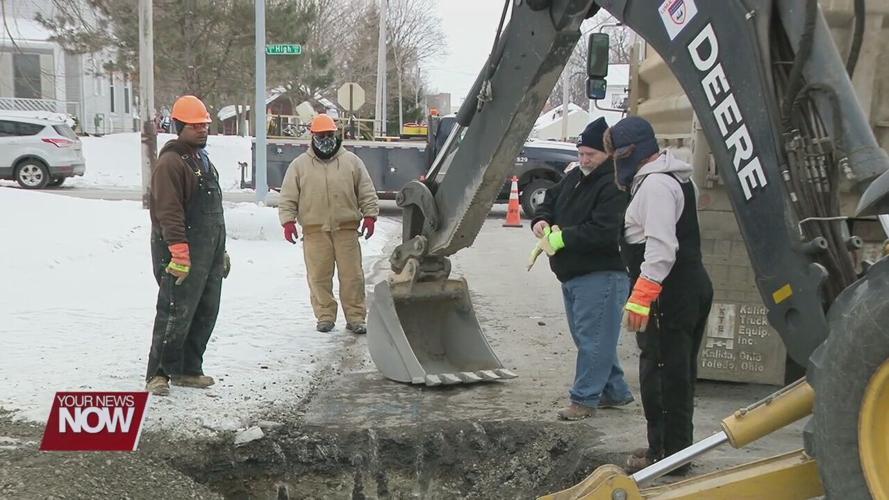 West Central Ohio utility crews still out working under cold weather conditions