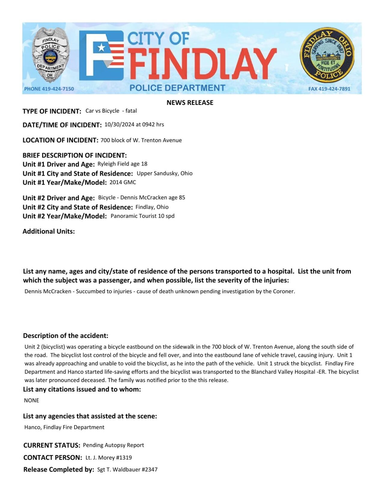 2024-22792 car vs bicycle fatal.pdf