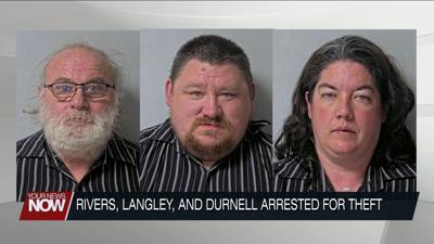 Three charged with stealing items from tornado-damaged areas of Indian Lake