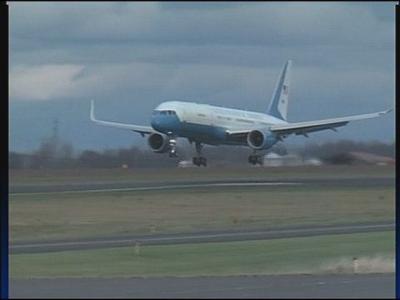 Air Force One Arrives In Lima News Hometownstations Com