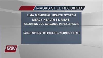 Masks still required when visiting St. Rita's and Lima Memorial facilities