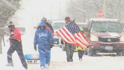 Councilman Derry Glenn continues MLK Day walk
