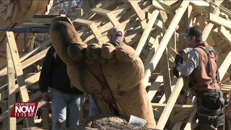 Sasquatch sighting at Mercer County Fairgrounds in Celina