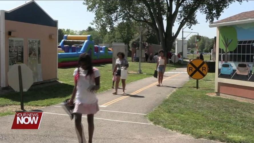 Safety City welcomed families to explore grounds and buildings at open house