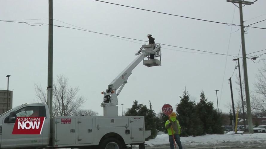West Central Ohio utility crews still out working under cold weather conditions