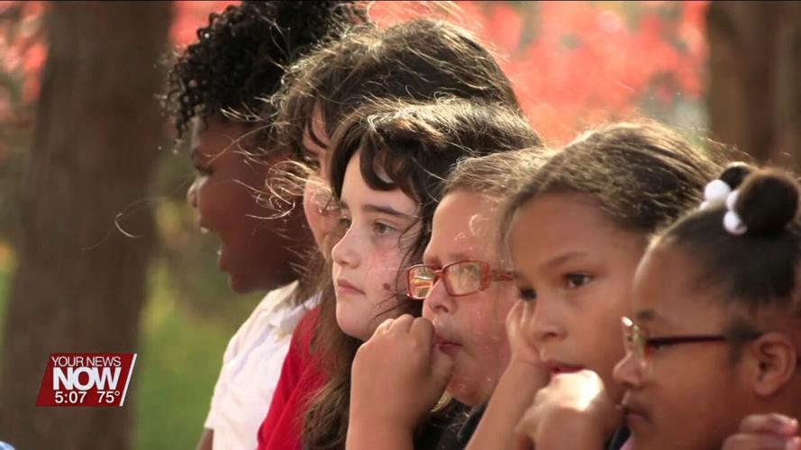 Liberty Arts Magnet students visit Faurot Park to sharpen their public speaking skills