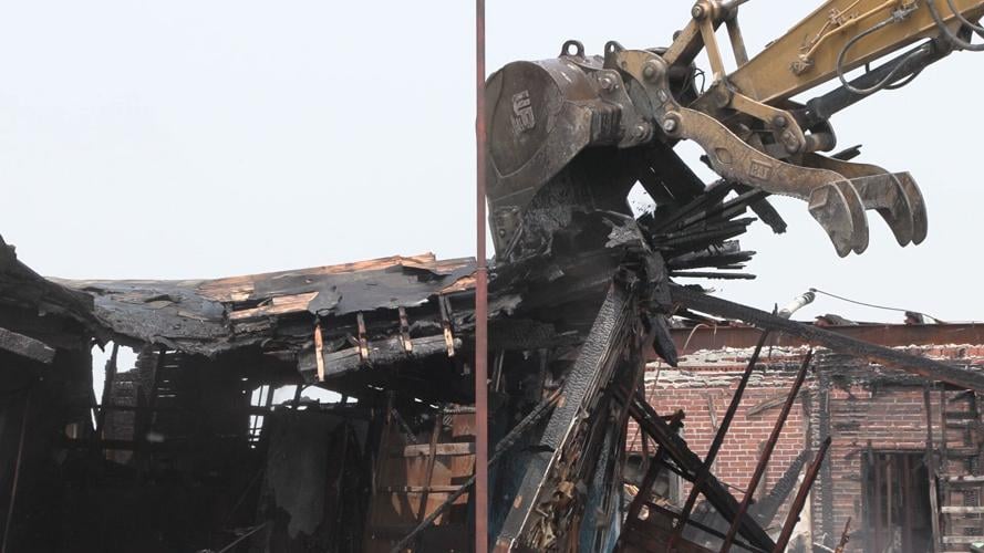 Demolition begins on EDCO Tool and Supply building