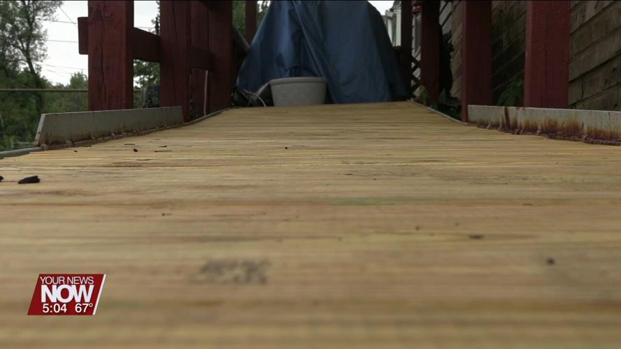 Neighbors Helping Neighbors program builds new wheelchair ramp for a Lima woman