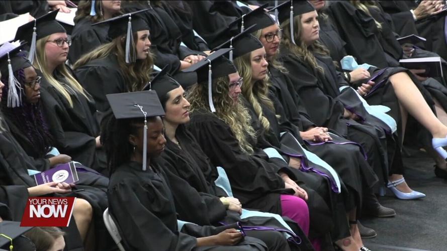 Over 200 graduates get their diplomas during Bluffton University commencement