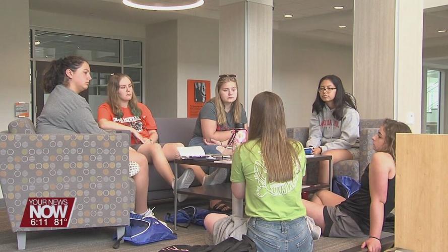 Area high school students talking faith at The Well