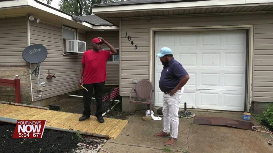 Neighbors Helping Neighbors program builds new wheelchair ramp for a Lima woman
