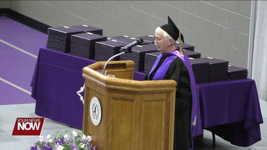Over 200 graduates get their diplomas during Bluffton University commencement