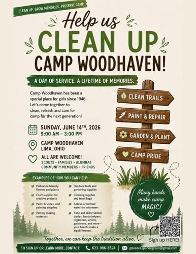 Woodhaven Cleanup Flyer