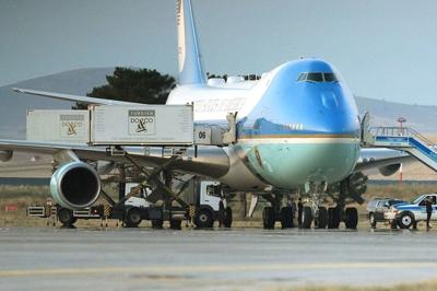 Trump Air Force One Turkey 8-11-26