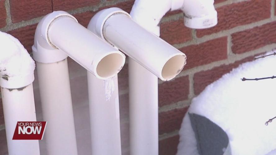 Keep exhaust pipes from your home clear of snow