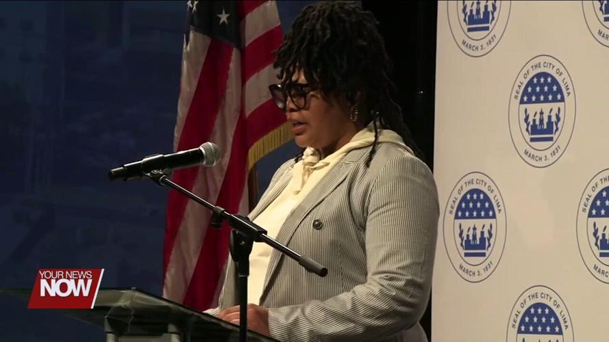 Lima Mayor Sharetta Smith gives 2024 State of the City address at Lima Senior High School