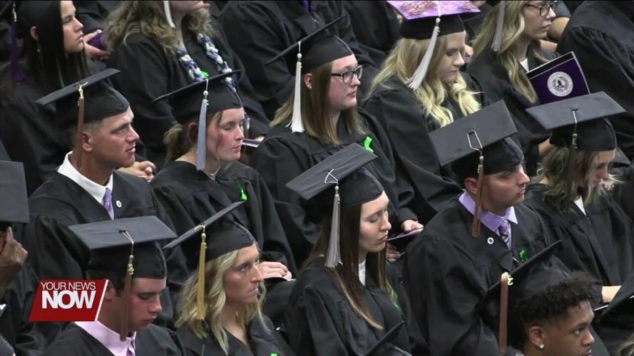 Over 200 graduates get their diplomas during Bluffton University