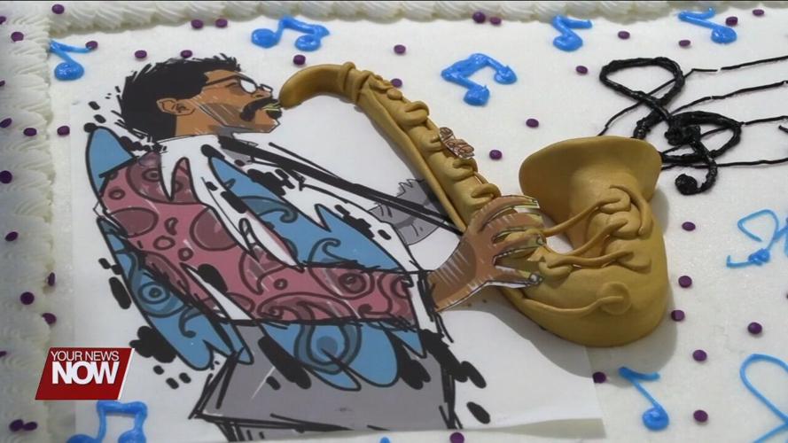 ArtSpace Lima Unveils Mural of Lima Jazz Tenor Saxophonist Joe Henderson for Family and Community Members
