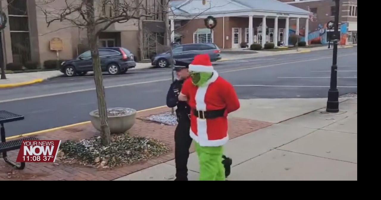 Bellefontaine Christmas Parade 2022 Bellefontaine Police Department Arrests The Grinch And Saves Christmas |  News | Hometownstations.com