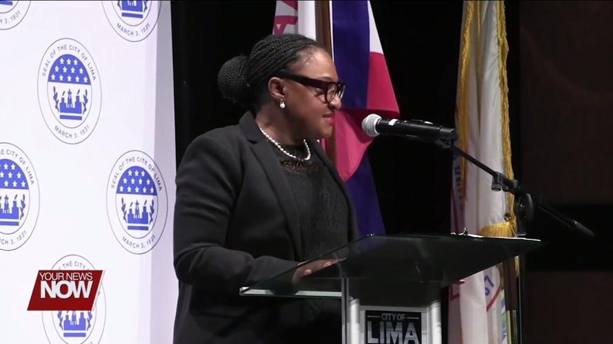 Lima Mayor Sharetta Smith gives 2024 State of the City address at Lima Senior High School